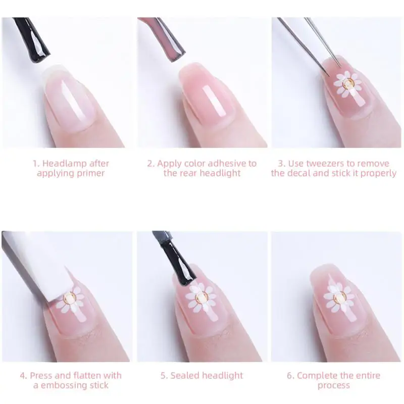 упаковка 12 цветов лазерные красочные пятиконечные звезды дизайн резиновые 3D