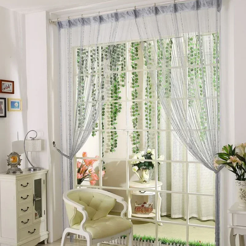 Цепочка-занавеска с бусинами 1x2 м