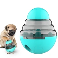 interactive toy for a dog dog food dispenser toy dog feeder funny pet shaking leakage food container puppy slow feed pet tumbler