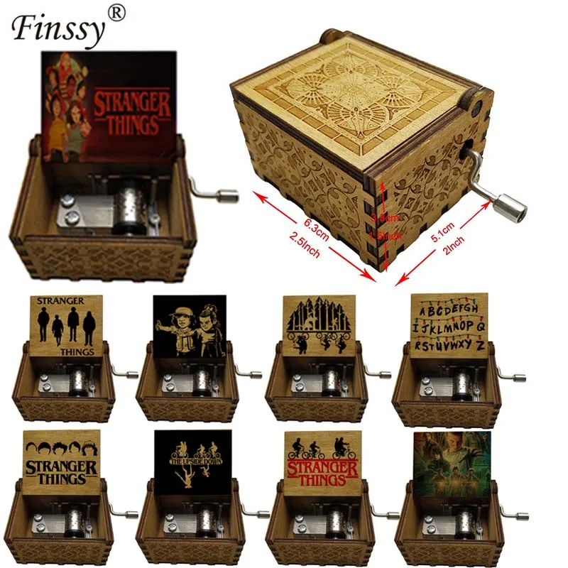Музыкальная шкатулка с новейшим дизайном очень странные дела непрерывная
