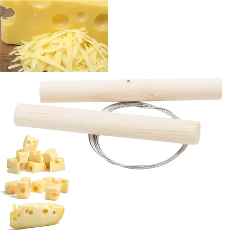 

Экологически чистый стальной провод и деревянная ручка нож для мыла инструмент для резки сыра деревянные наборы для мыла