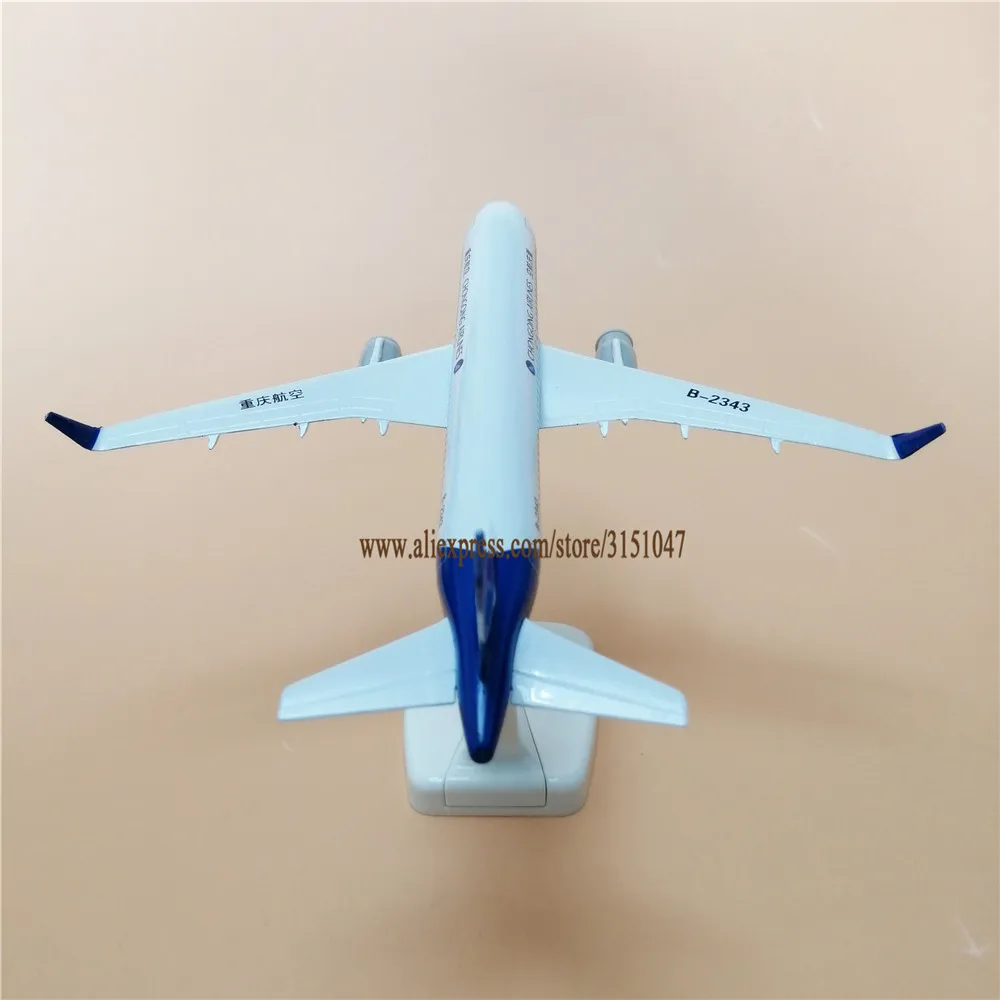 Новинка модель самолета 20 см авиакомпании China Airlines ChongQing A320 аэробус 320 из