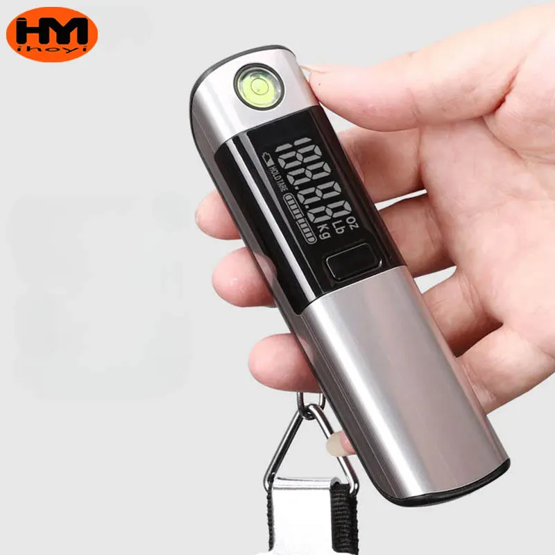 

IHOYI Портативные Мини-весы Для Багажа 50 Кг, Высокоточное Бытовое Электронное Устройство Для Взвешивания Чемоданов