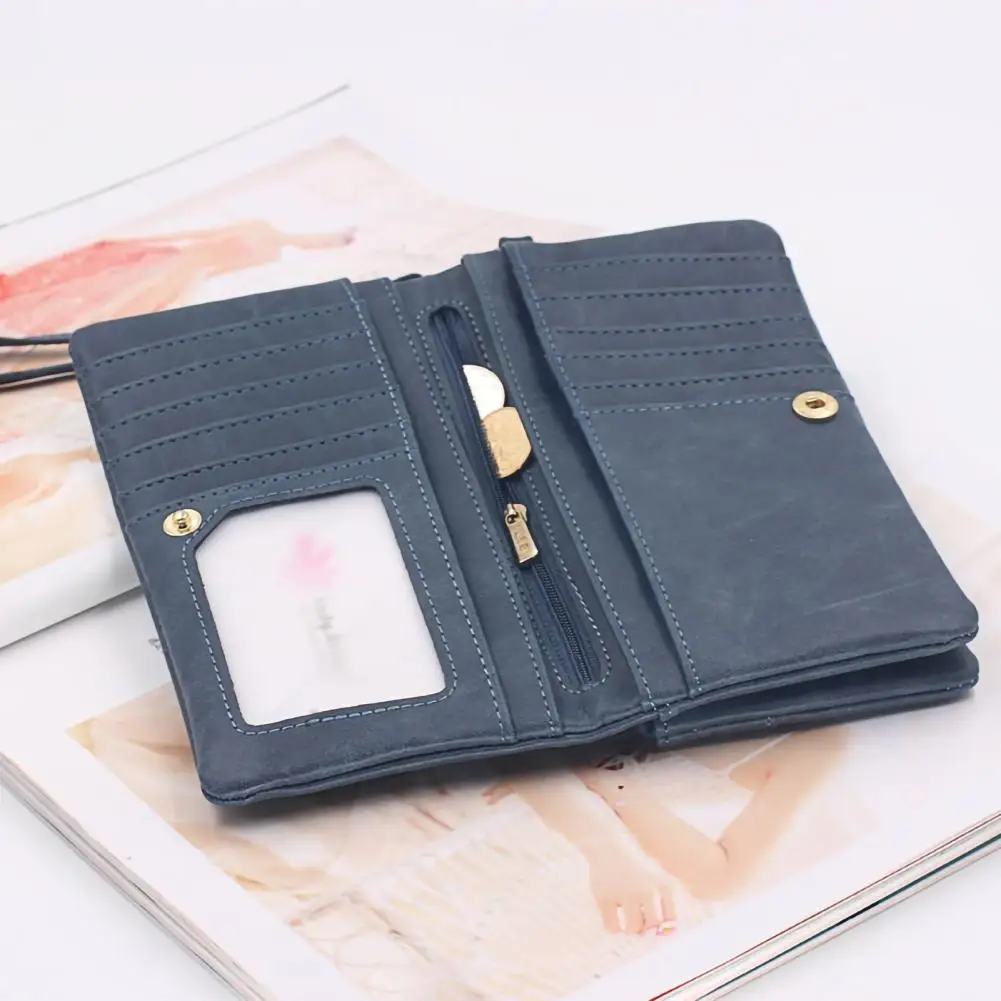 

Stylish Coin Pocket Wallet Lightweight Portable Wallet Multi-purpose Money Bag