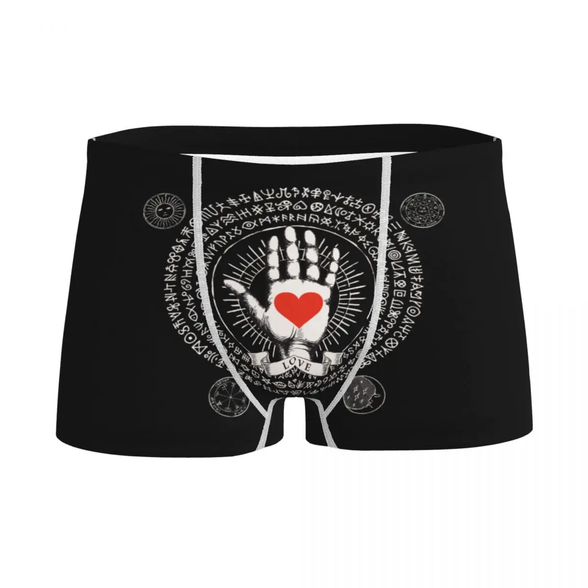 

Boys Amulet Boxers Cotton Young Soft Underwear Mystery Tarot Children's Shorts Funny Teenagers Underpants