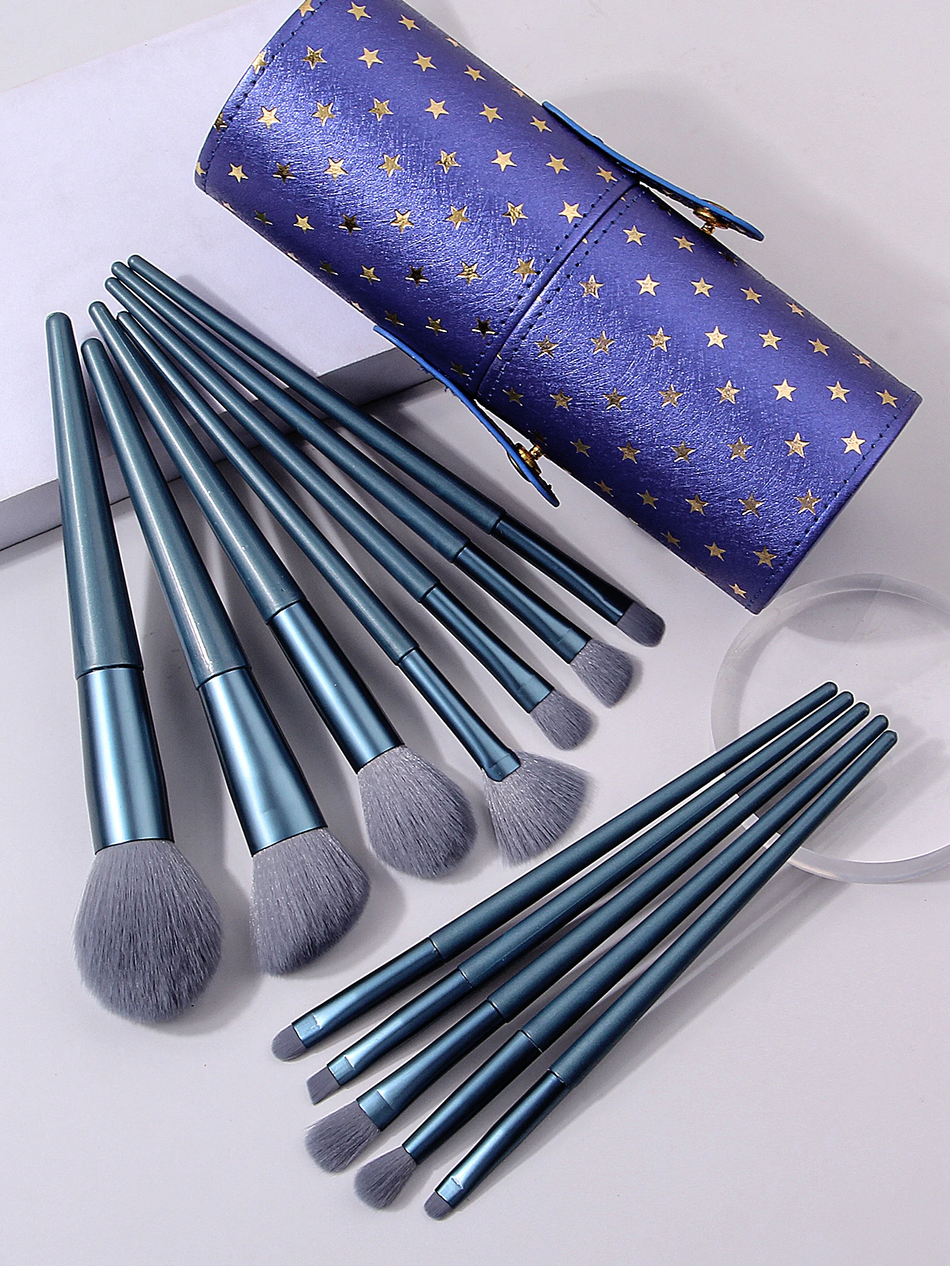 Профессиональный набор кистей для макияжа сверхлегкий портативный идеально