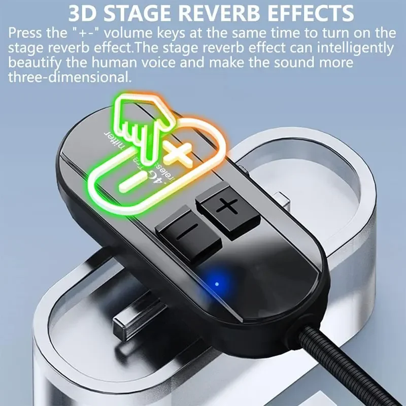 Беспроводная гарнитура 2 4G с креплением на голову