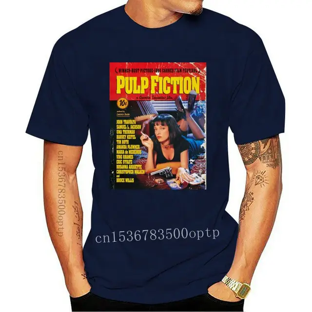 pulp fiction shirt black