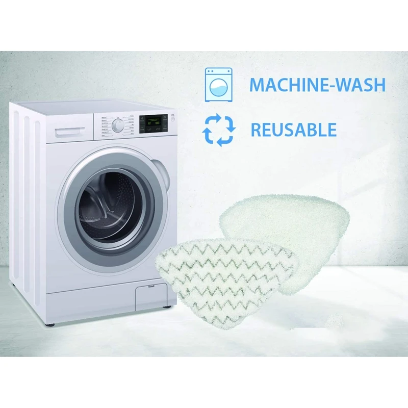 4 пары сменных подушечек для паровой швабры Bissell Poweredge и Powerforce Lift-Off серии 2078 2165 20781