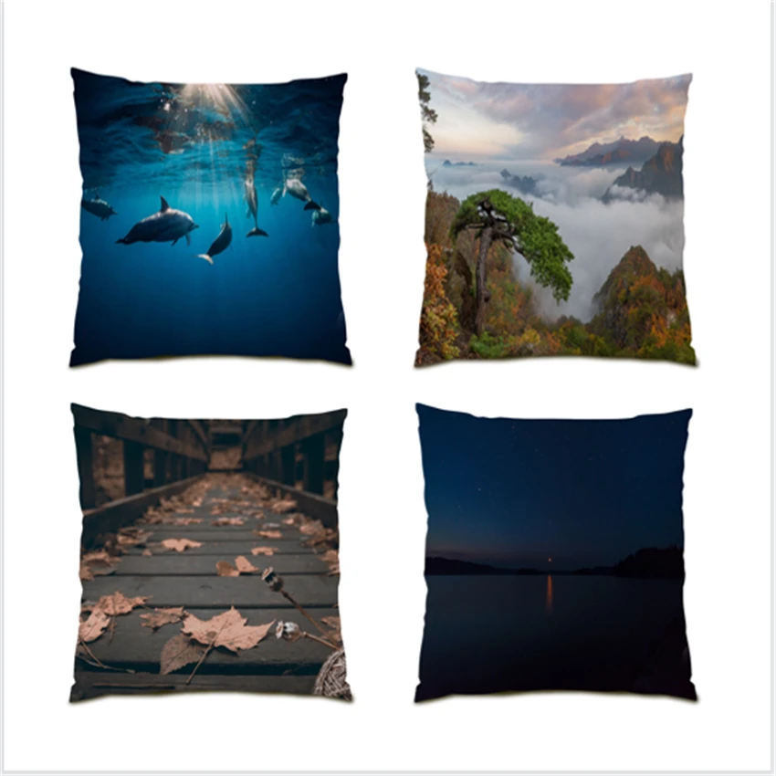 

Home Decor Pillow Cases Art Pillow Covers Decorative Living Room Nordic Style Cusion Cover 45x45cm Realism Creativity E1044