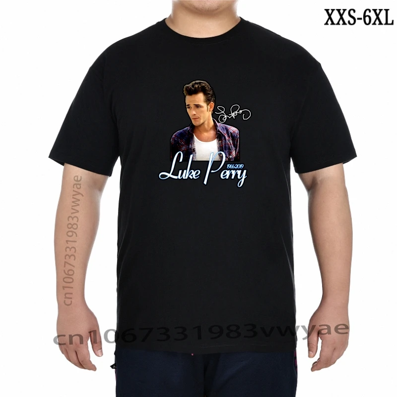 

Luke Perry Tribute 90210 Dylan Mckay TShirt Short Sleeve Black For UnisexUnisex Vintage Tee Shirt XXS-6XL