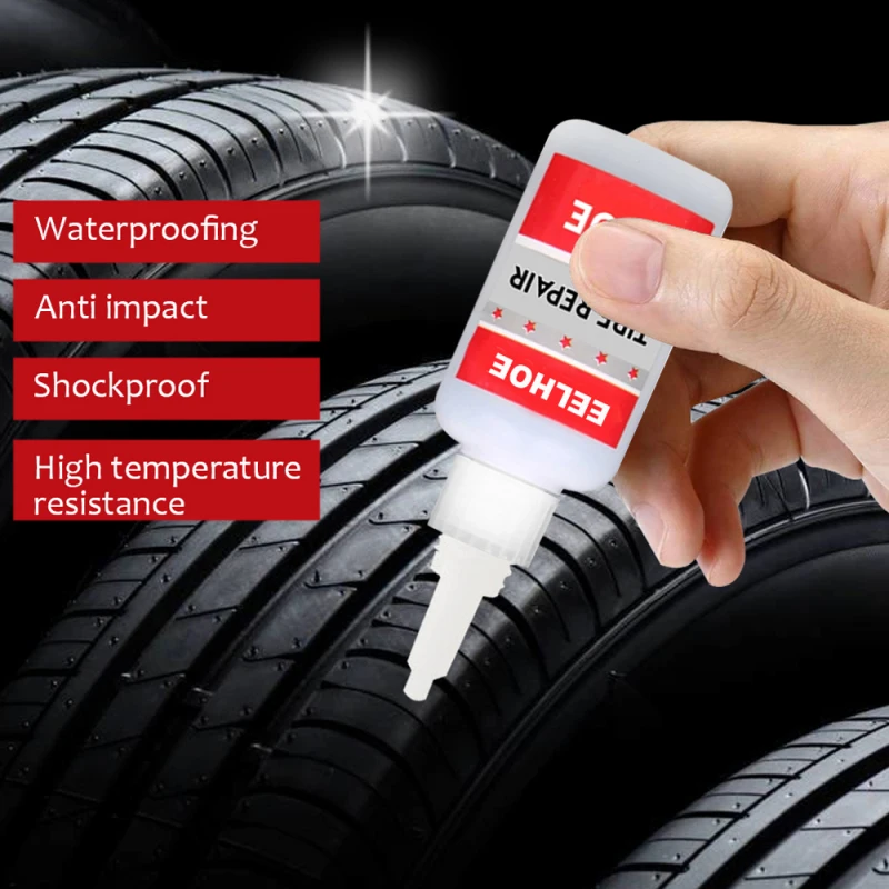 

Long-lasting Tire Repair Glue Tyre Puncture Sealant Glue Durable Waterproof 30ml/50ml Car Tire Patch Repair Car Accessories