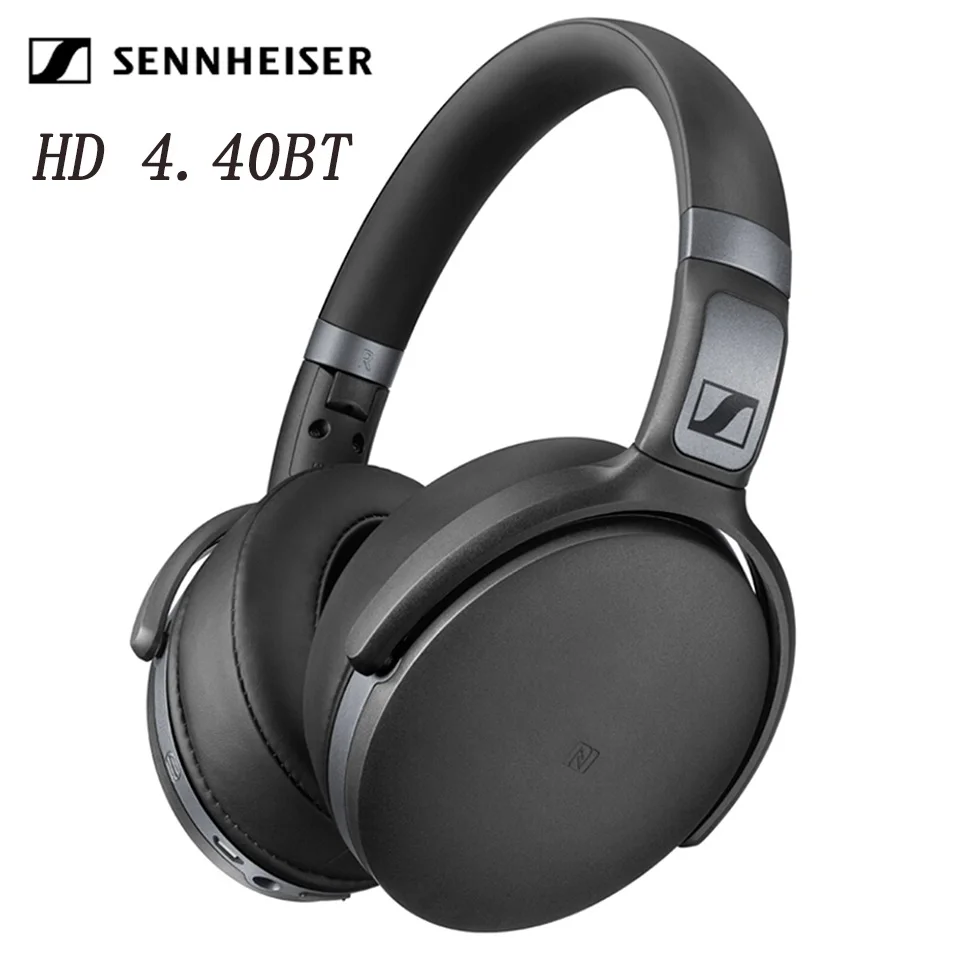

Sennheiser HD 4.40BT Wireless Bluetooth Headphones Active Noise Cancelling Stereo Foldable Gaming Earbuds with Mic