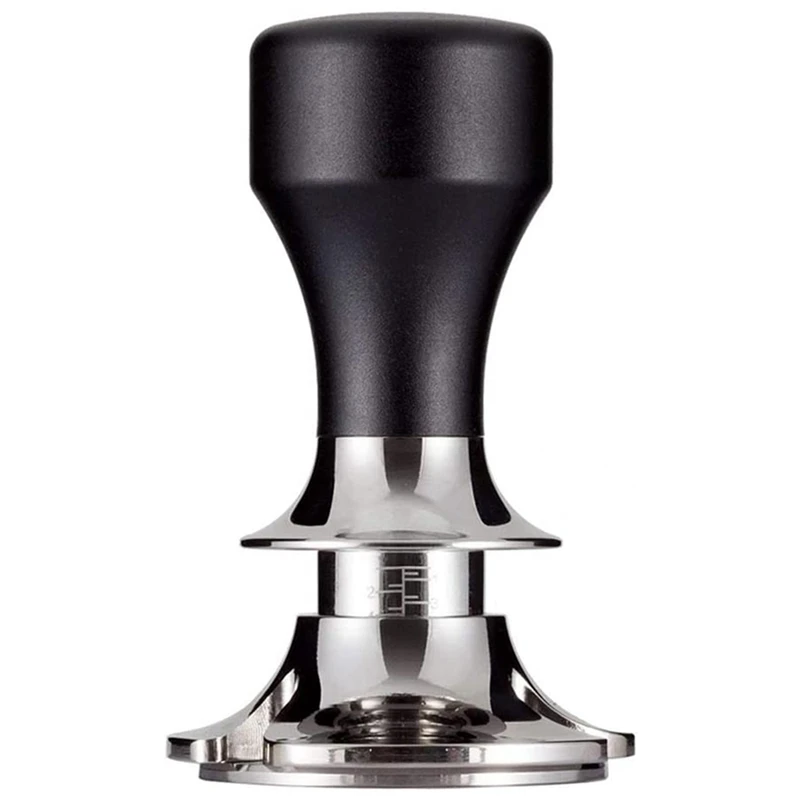 

Espresso Tamper 58Mm Coffee Tamper Stainless Steel Coffee Tamper Adjustable Pressure Black