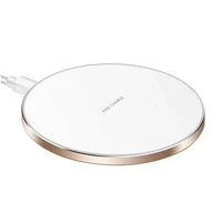 charger 10w wireless desktop mobile phone charging round smart charging base pad stylish high speed charger