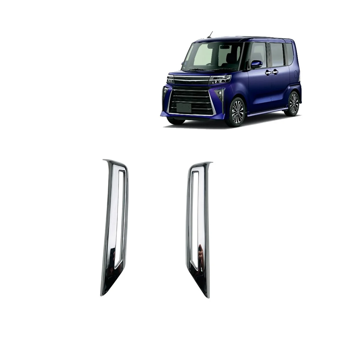 Передний бампер противотуманная лампа Обложка рамы декоративная отделка для