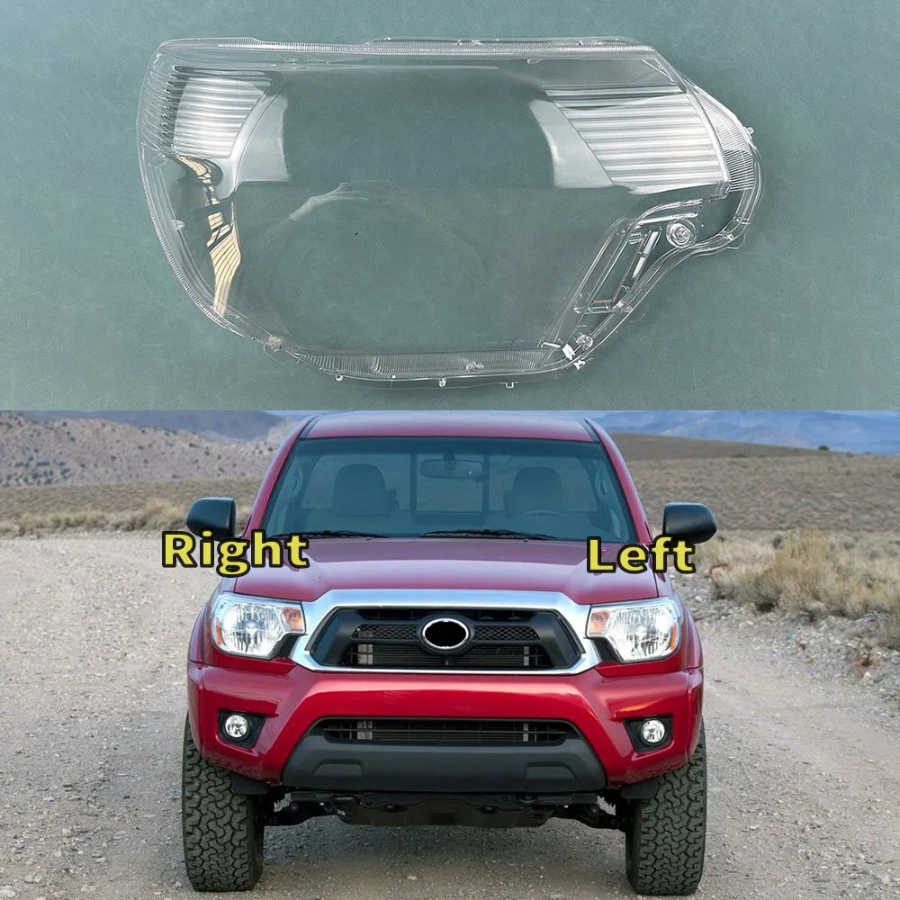 Для Toyota Tacoma 2012-2015 автомобильные аксессуары крышка объектива фар прозрачный