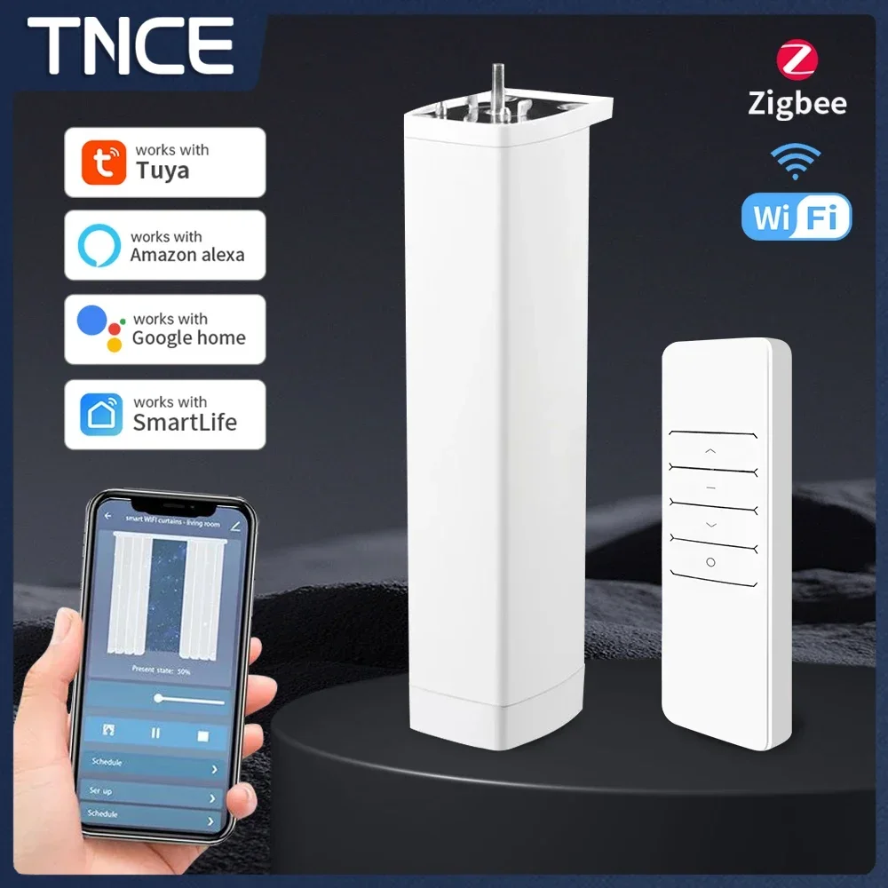 Смарт-двигатель TNCE с поддержкой Wi-Fi/Zigbee 22 5 см