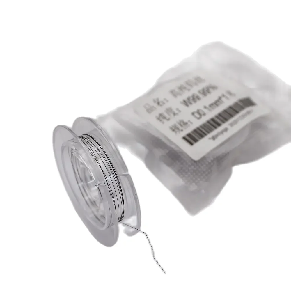 Вольфрамовые вольфрамовые провода 0 02 мм 03 04 05 06 08 1 2 3 4 5 6 8 ~