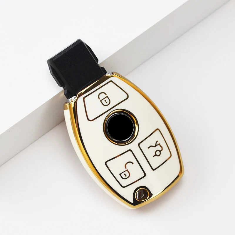 Чехол для ключей Mercedes Benz A B C S Class AMG GLA CLA GLC W176 W221 W204 W205