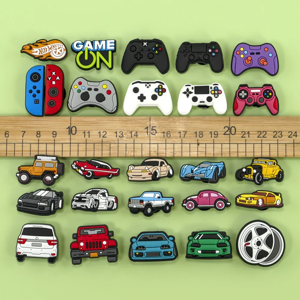 1 шт. подвески для обуви мальчиков автомобильный геймпад украшения булавки детей