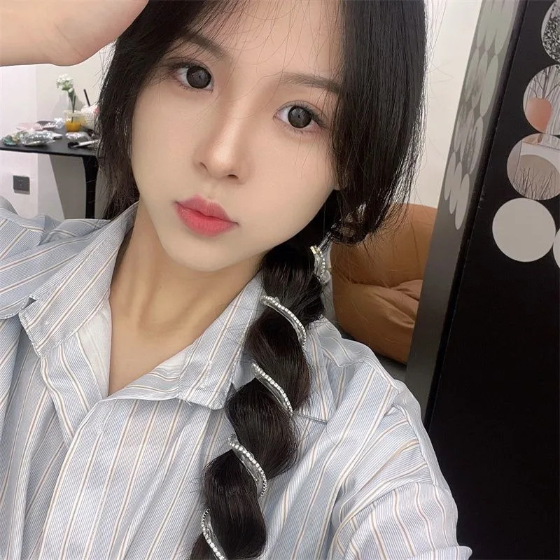 1/3 шт. женские резинки для волос с кристаллами