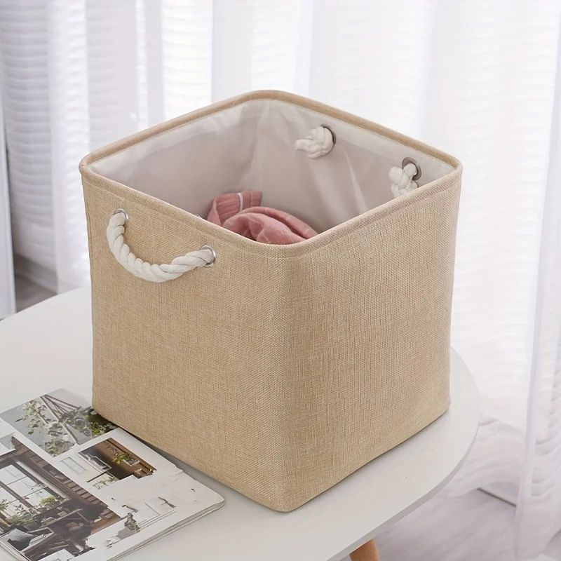 

Лен Корзина для белья серая