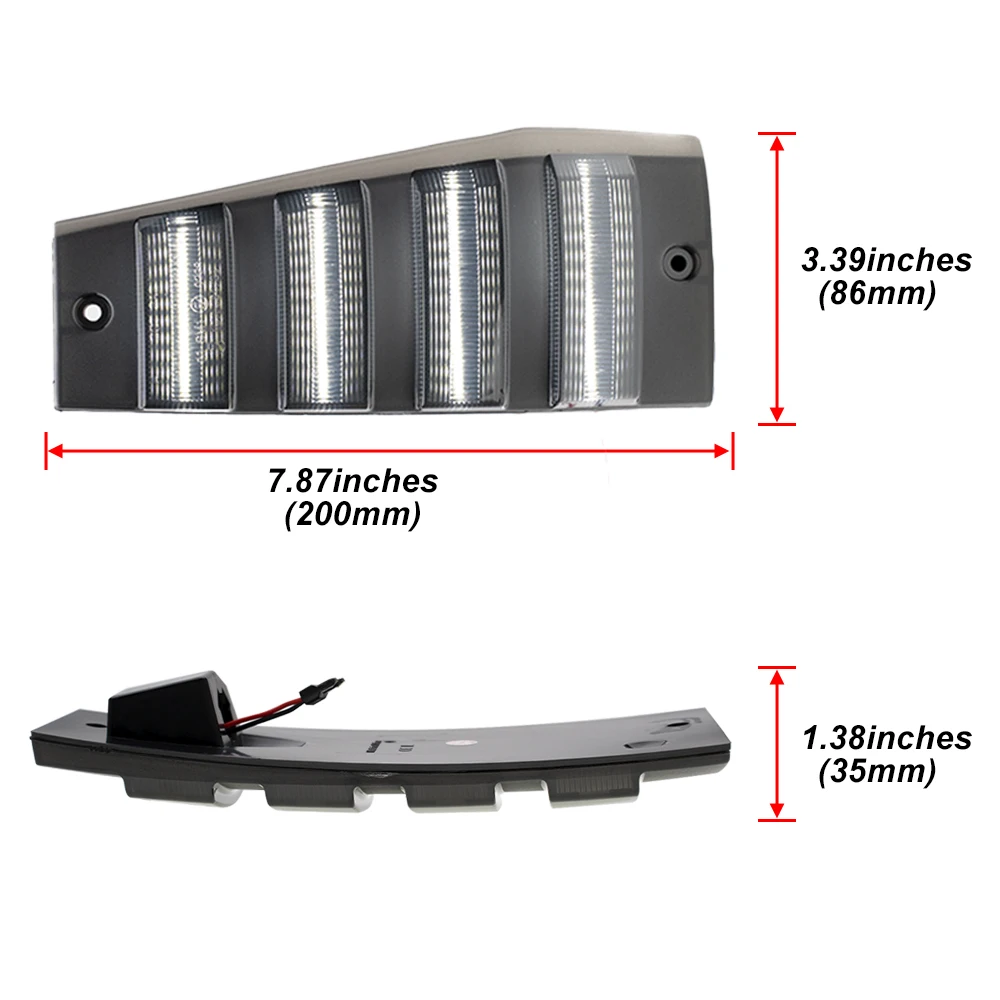 Габаритные огни для Jeep Cherokee 1984-1996 XJ Wagoneer