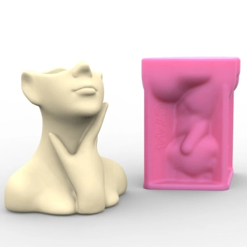 Бетонная ваза силиконовые формы DIYs форма для цветочного горшка орнамент