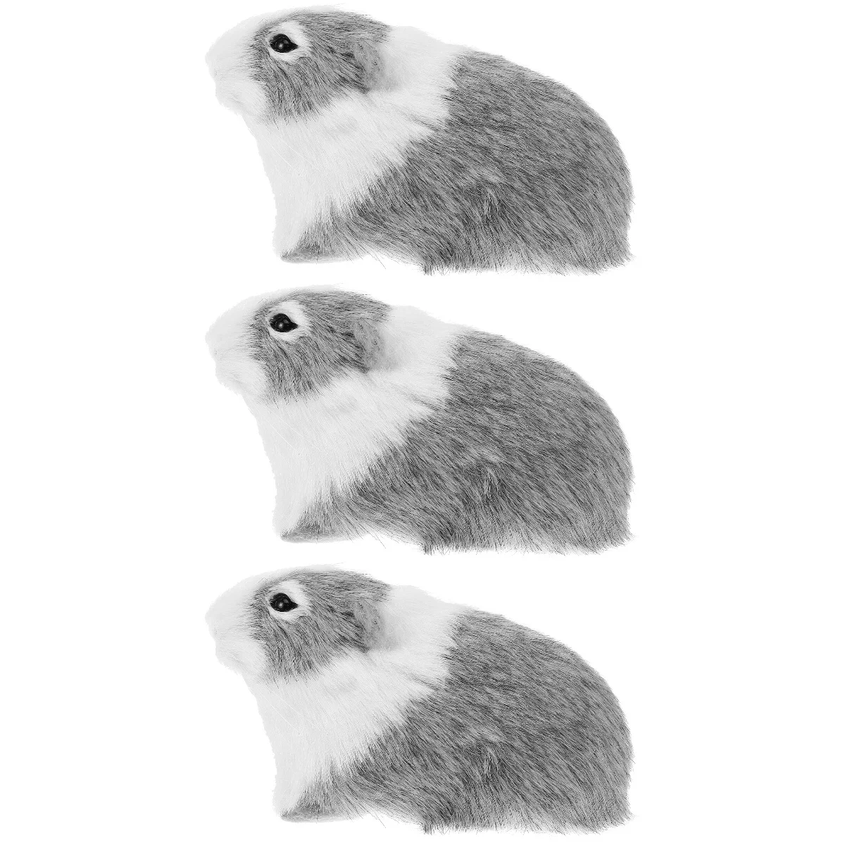 

Моделирующая модель мыши, маленькая фигурка хомяка, Реалистичная имитация детского плюша, образовательная