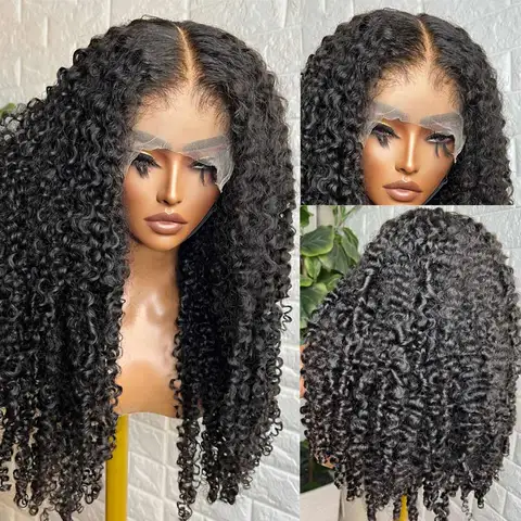 Ginger 13x 6 парики из человеческих волос на сетке спереди для женщин, предварительно выщипанные 250% бразильские кудрявые волосы для Джерри 4x4, парик на сетке, человеческие волосы Remy