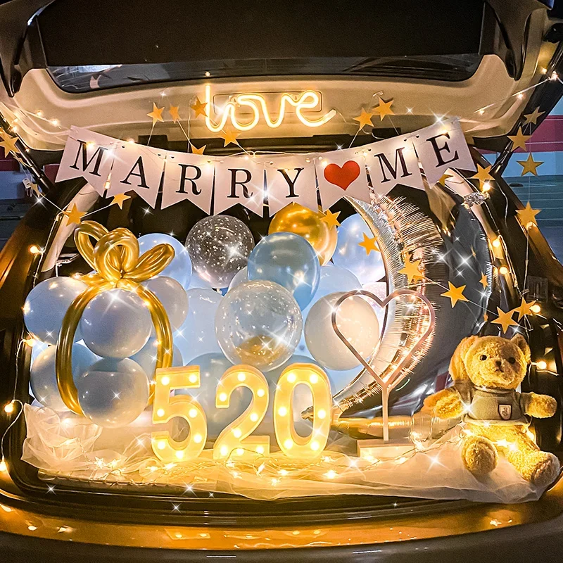 Сундук-сюрприз предложение свадьбы реквизит украшение романтическая композиция