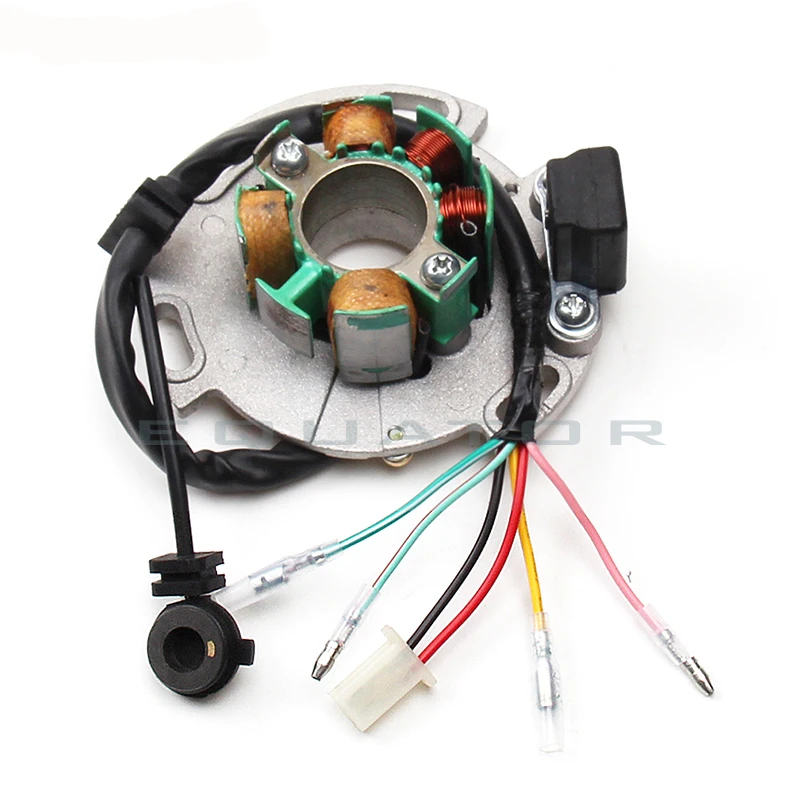 

Motorcycle LF Lifan 150cc 8 coil Magneto Stator for Horizontal Motor Racing Stator Rotor for Dirt pit monkey Bike 140 150cc