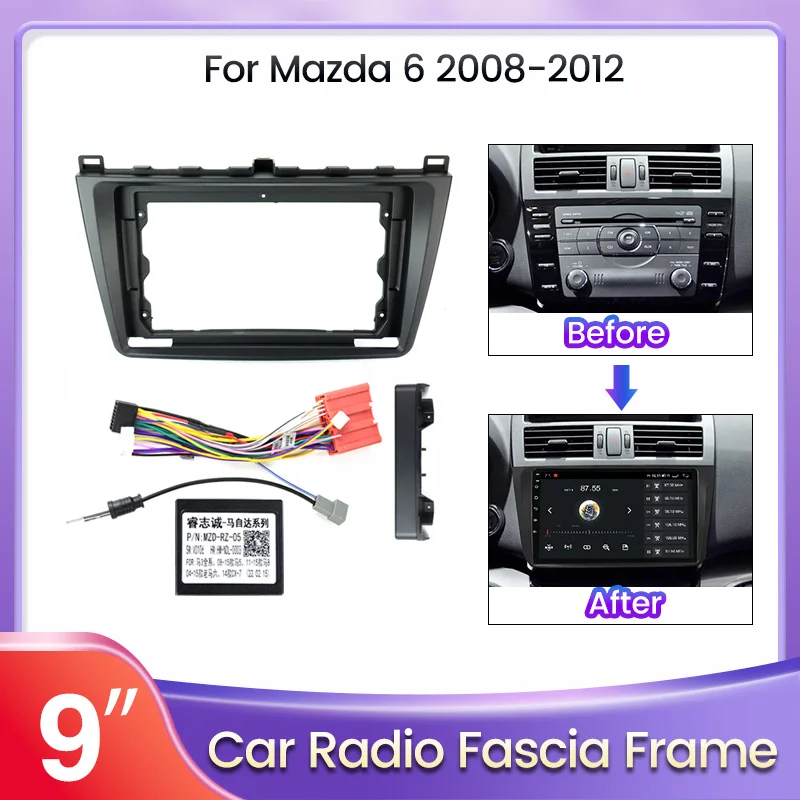 

Автомобильный мультимедийный плеер 2 Din, 9 дюймов, для Mazda 6 2008-2012