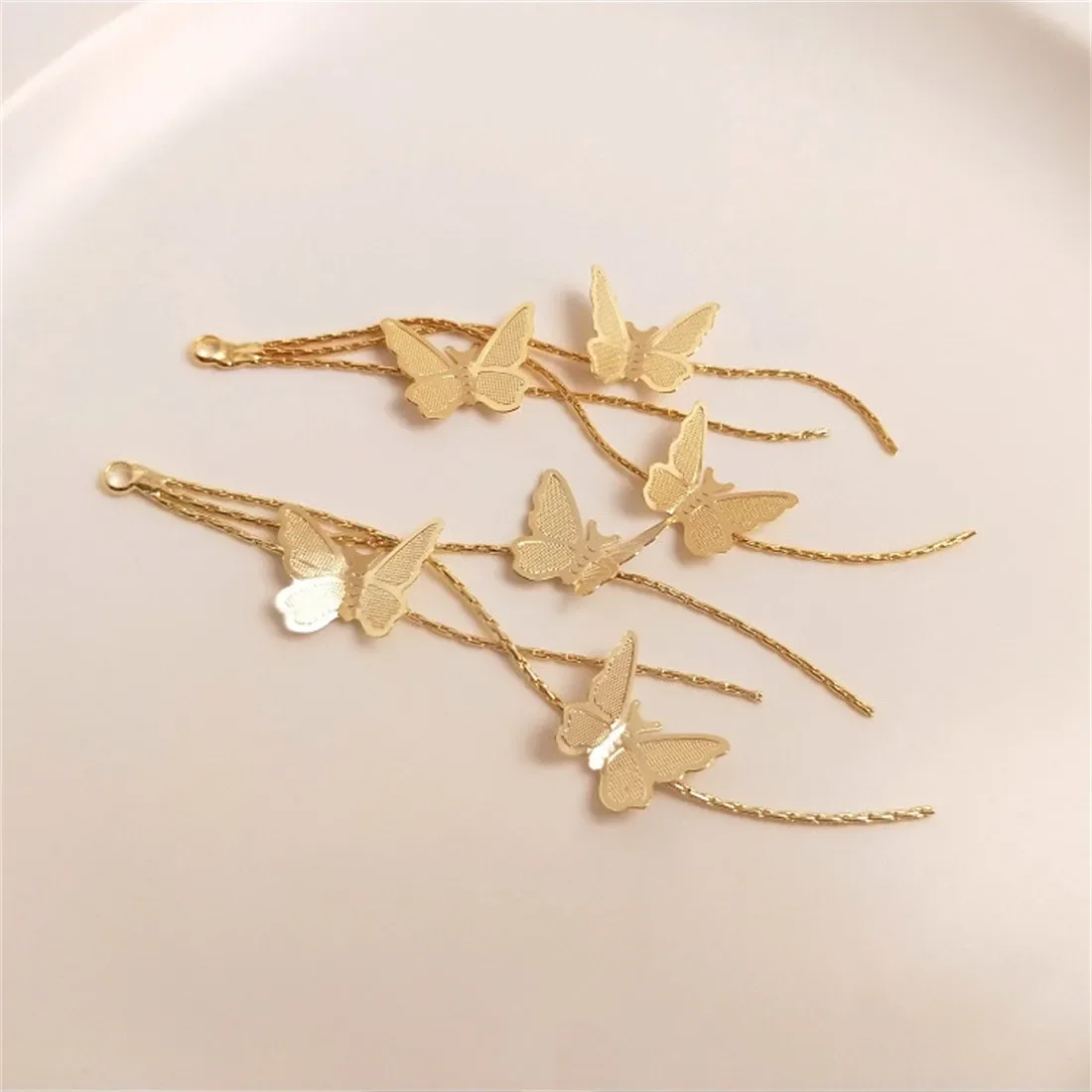 Медное покрытие из 14-каратного светлого золота 18-каратное настоящее золото