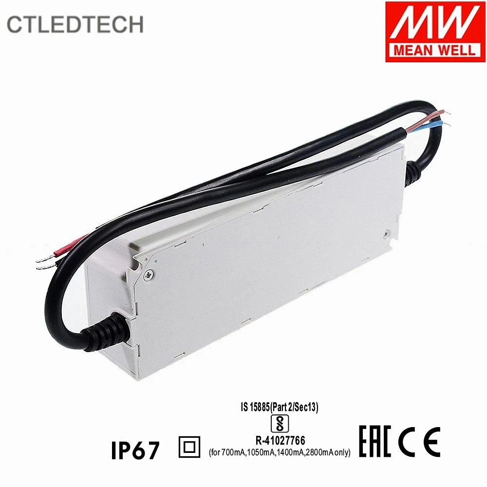 MEAN WELL LPC-150 Series 350mA/500mA/700mA/1050mA/2100mA/2800mA/2150mA Constant Current IP67 LED Lighting High Power Driver |