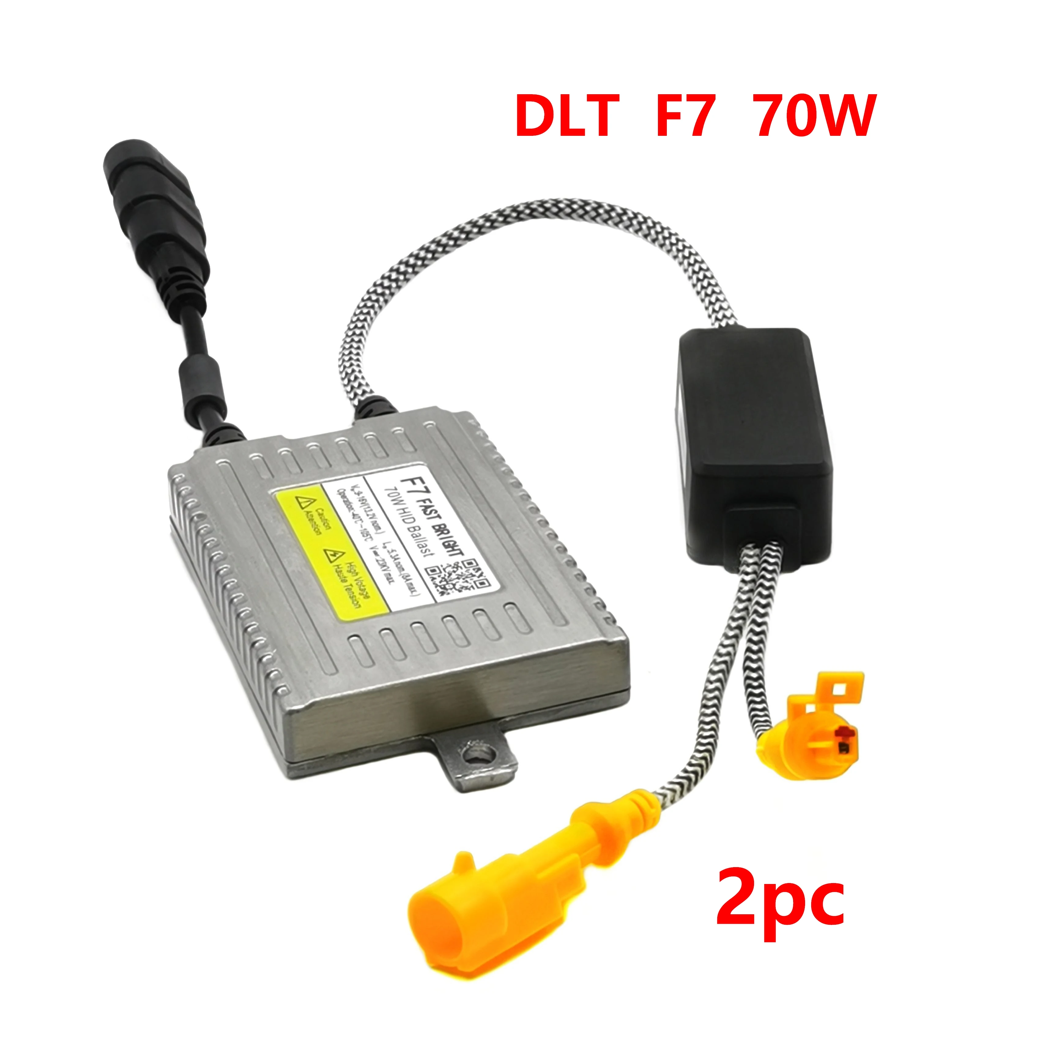 2 шт. Guniune DLT F7 70 Вт Ксеноновые Балласты быстрого запуска для H1 H3 H7 H11 9005 9006 12 В Автомобильные HID системы освещения HID фары
