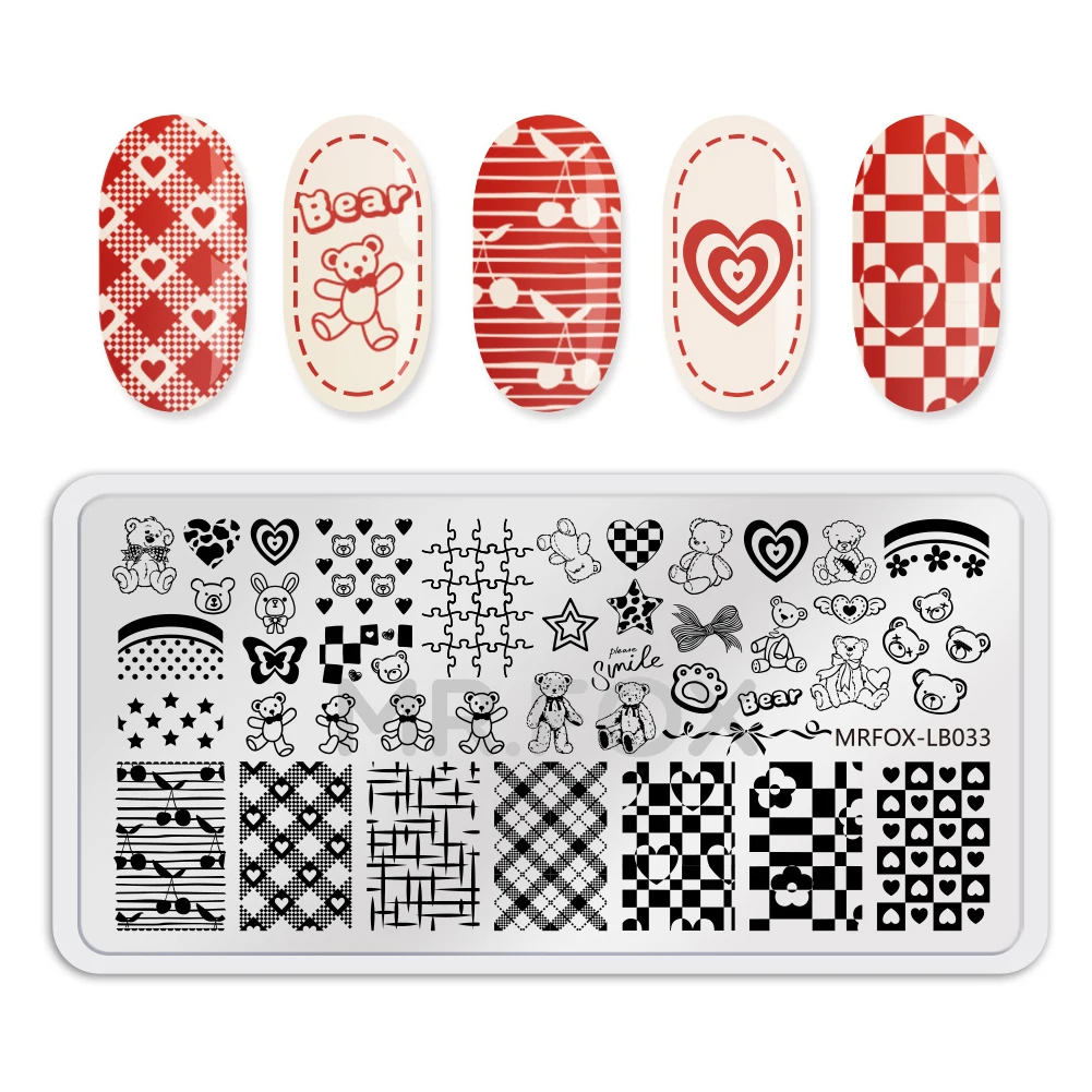 Трафареты для маникюра и стемпинга |