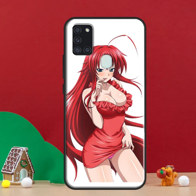 Старшая школа DxD Rias Gremory чехол для Samsung Galaxy A53 A33 A13 A73 A12 A22 A32 A52 A21S A51 A71 A50 A52S задняя
