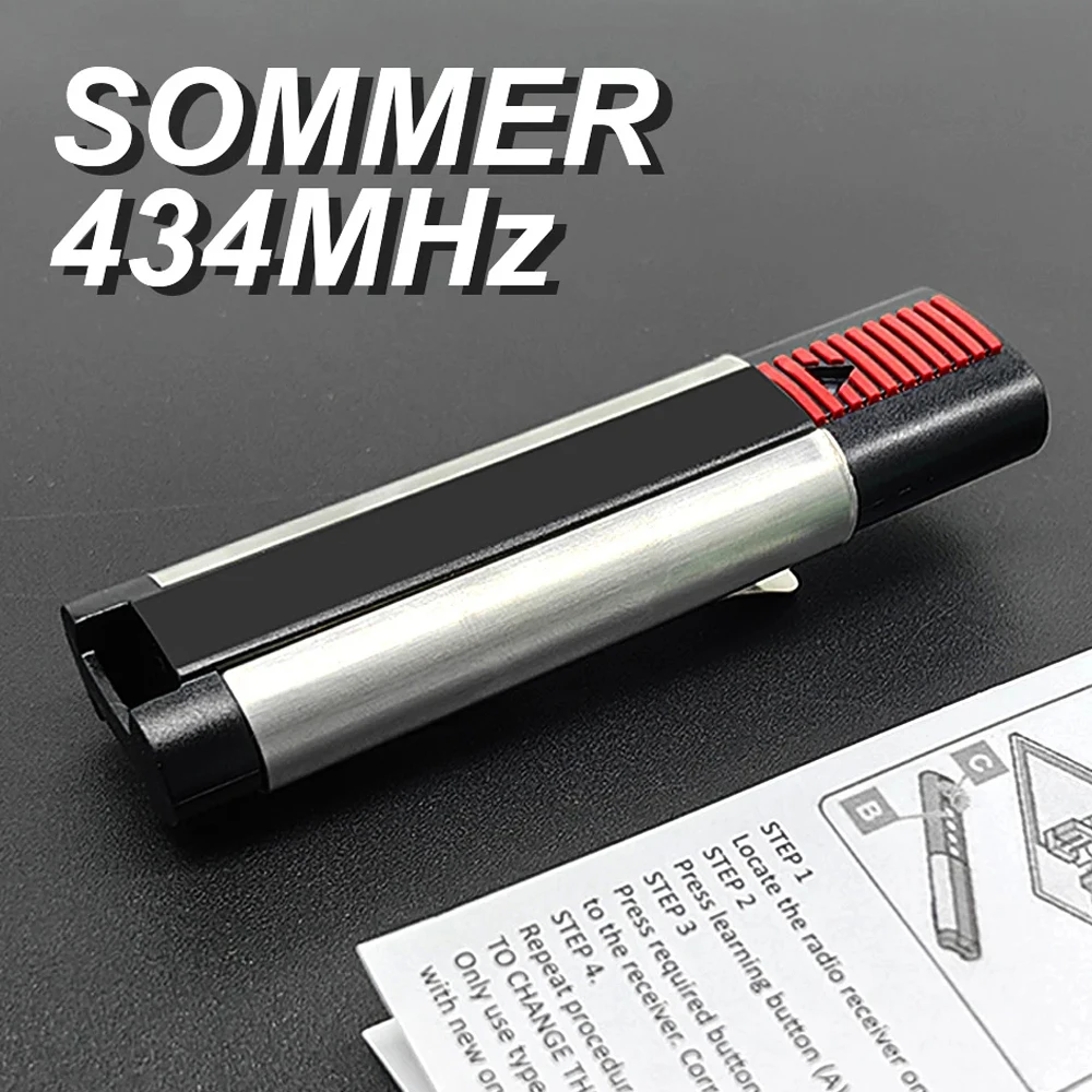 

Для SOMMER TX03 434 4 XP пульт дистанционного управления 434,42 МГц с подвижным кодом SOMMER TX03-434-2 TX02-434-2 TX03-434-4-XP