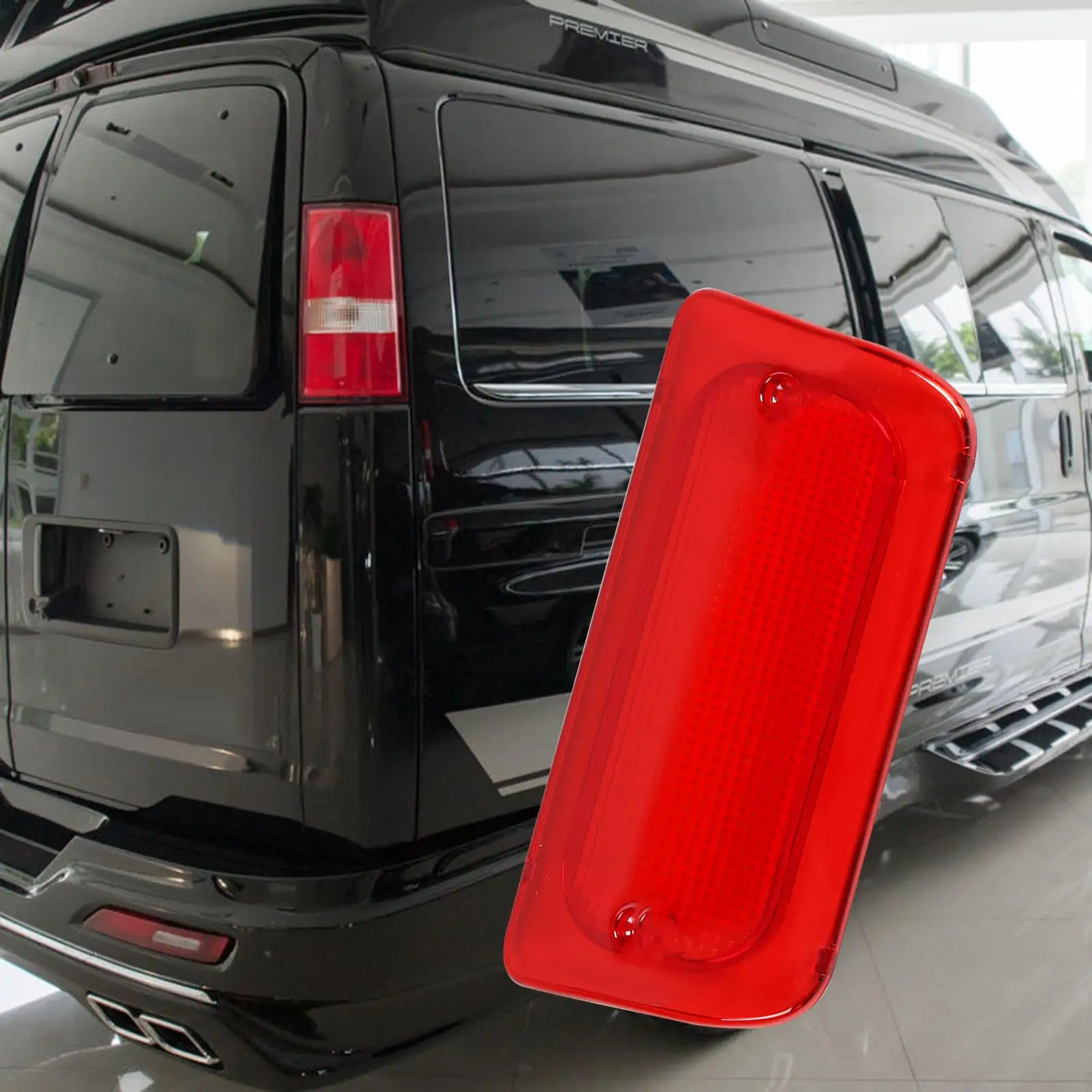 3rd Brake Light Lens High Mount Stop Lamp Accessories for Chevy S10 1994-2004 Parts Durable Convenient Installation