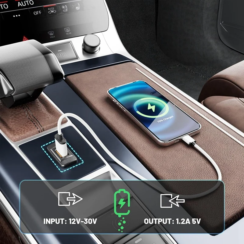 Кабель для преобразования USB адаптер питания Подходящие модели: Toyota Weichi Leiling Camry