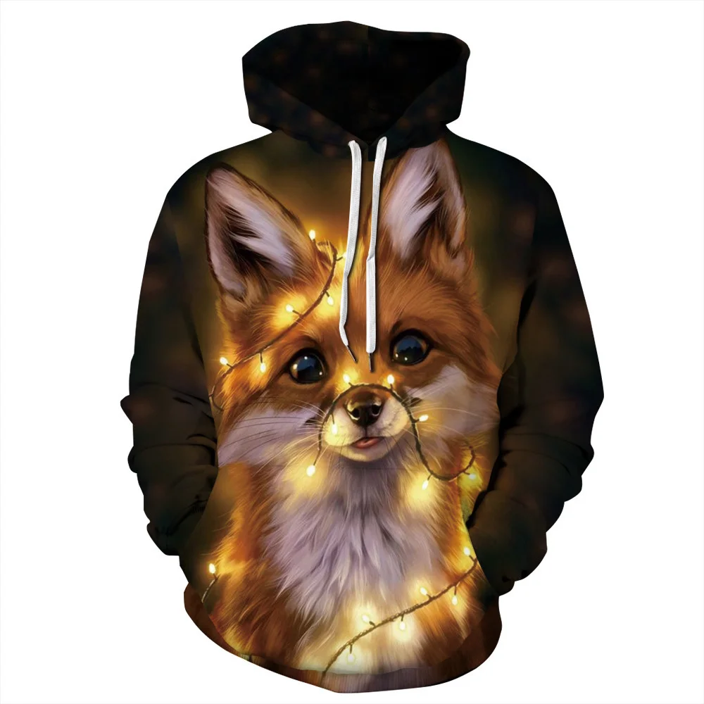 

Fashion Men And Women's New Printed Hoodies 3D Printed Animal Hoodies Brand Sweatshirts Streetwear Enthusiasts Sports Jumpers