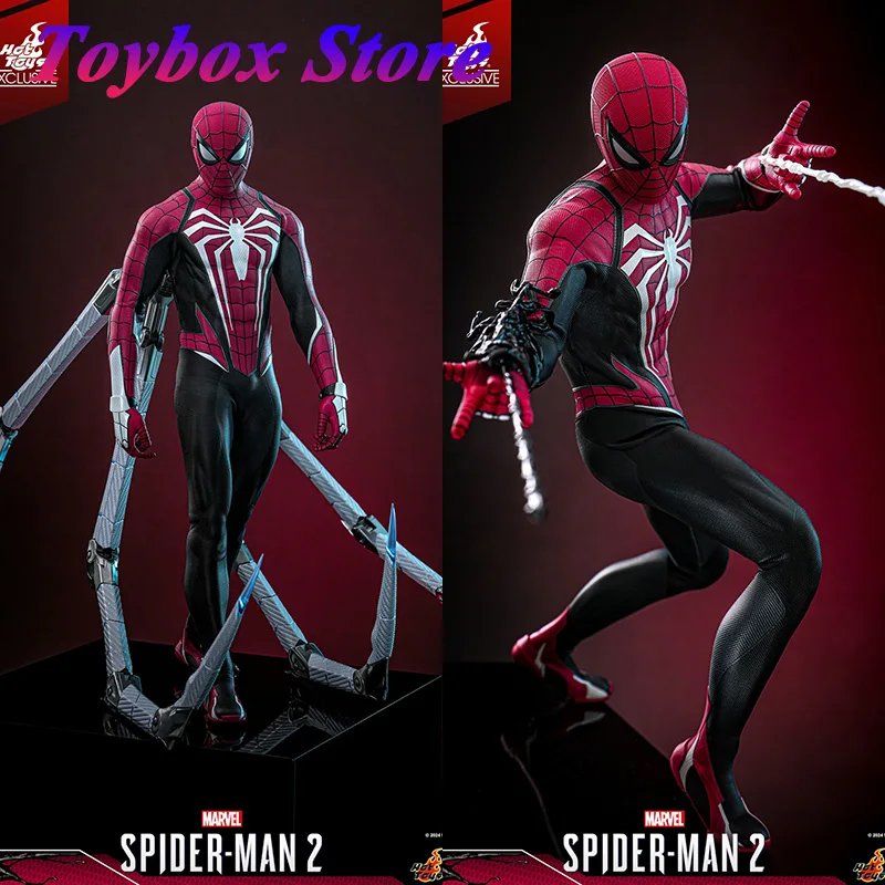 HOTTOYS HT VGM66 1/6 Marvel Peter Parker красный и черный усовершенствованный костюм 2 0 подвижная
