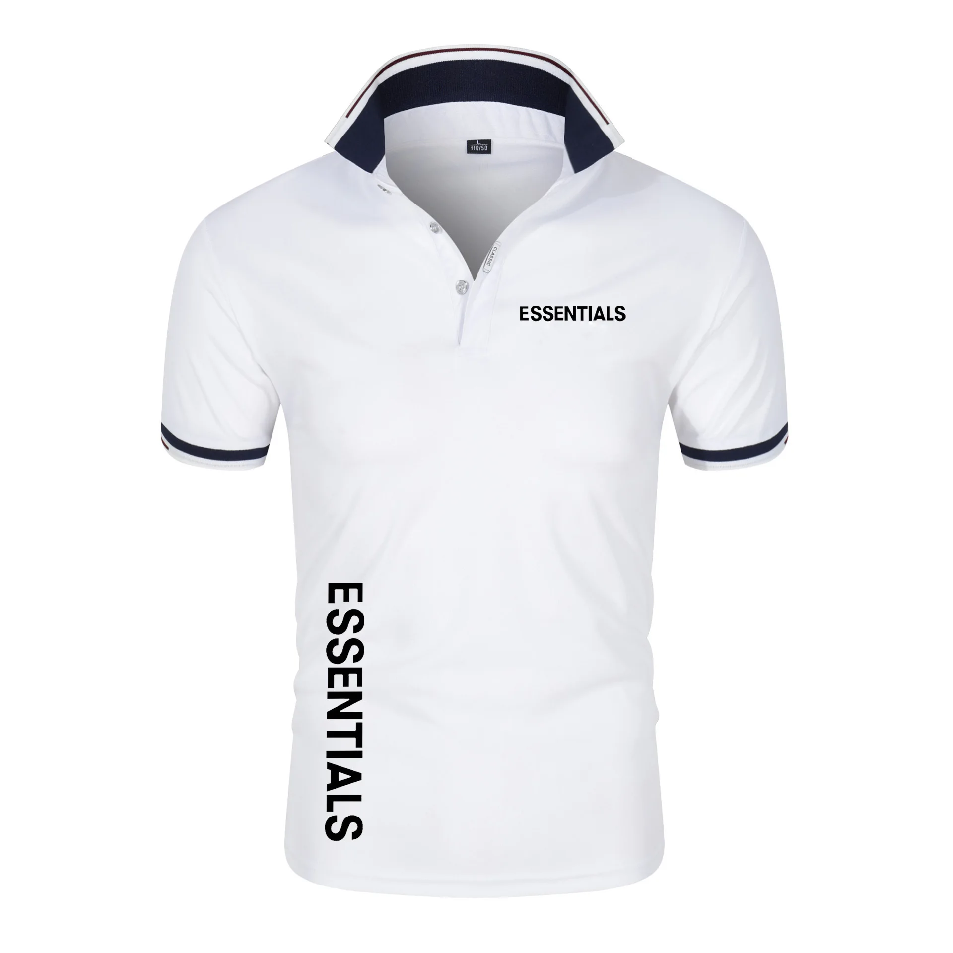

22ss Casual Essentials Large Size Polo Shirt T-Shirt Summer Men's and Women's Golf Short Sleeve Loose Mesh Breathable T-Shirt