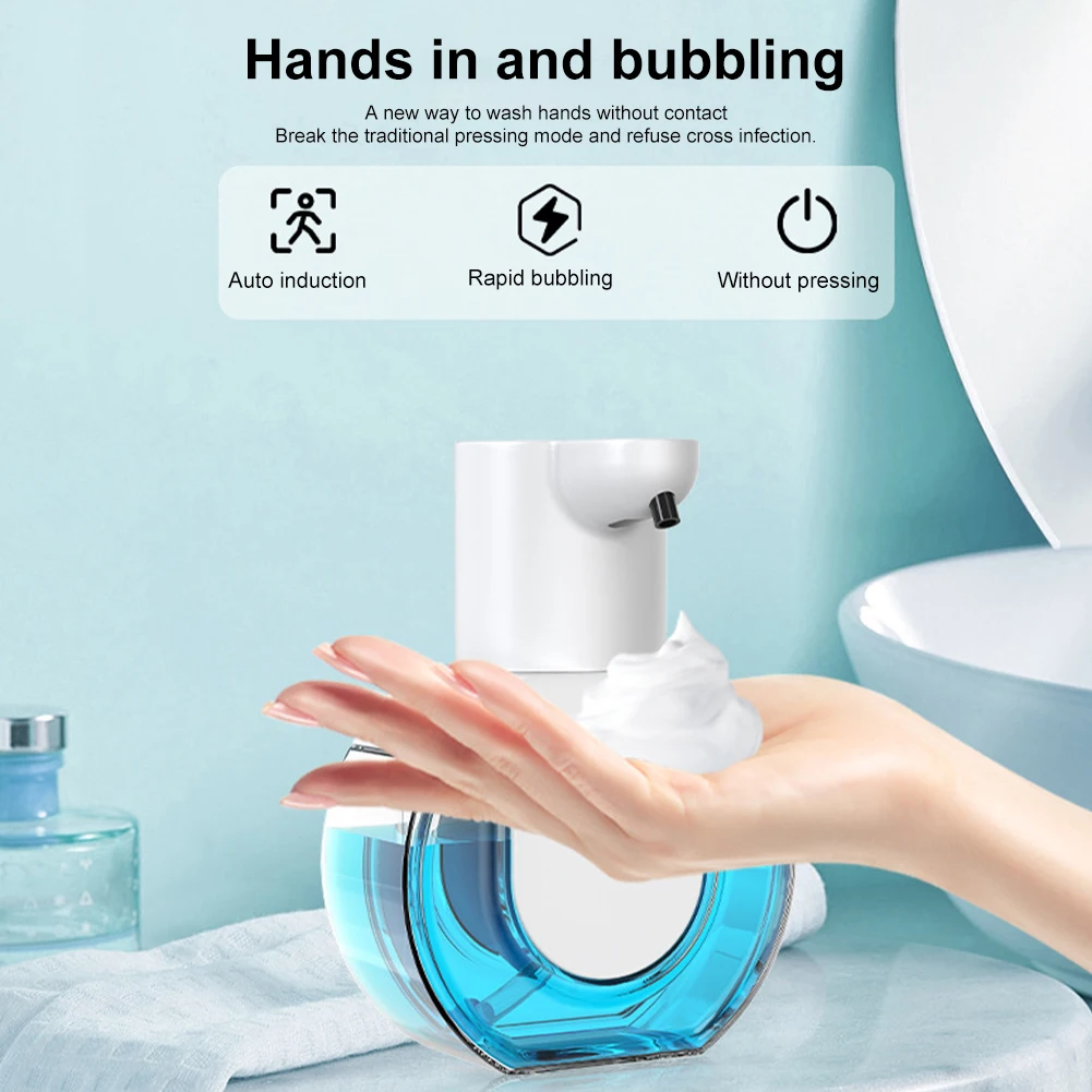 

Автоматический диспенсер для мыла с инфракрасным датчиком, 430 мл