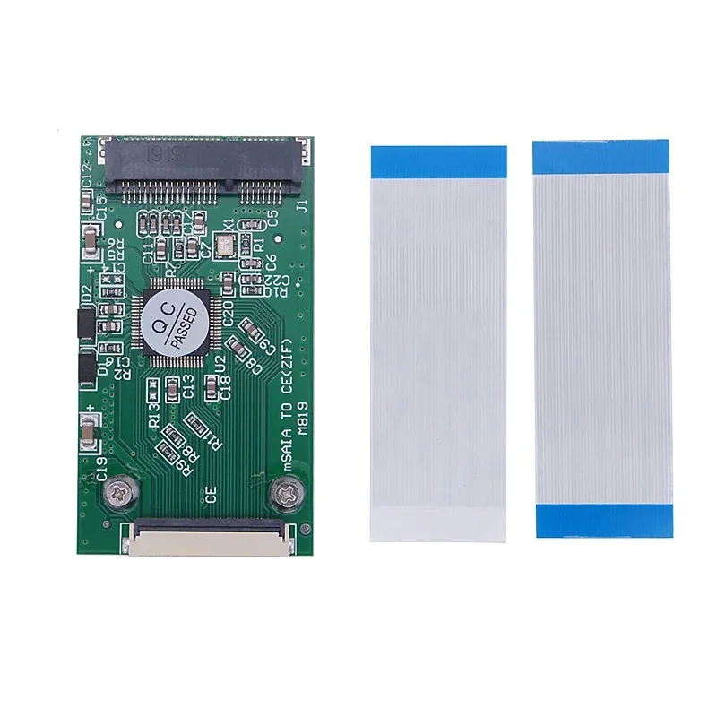 Адаптер mSATA SSD-CE ZIF для IPOD IPAD Toshiba Hitachi HDD Mini PCI-E SSD-конвертер 40-контактный 1 8-дюймовый