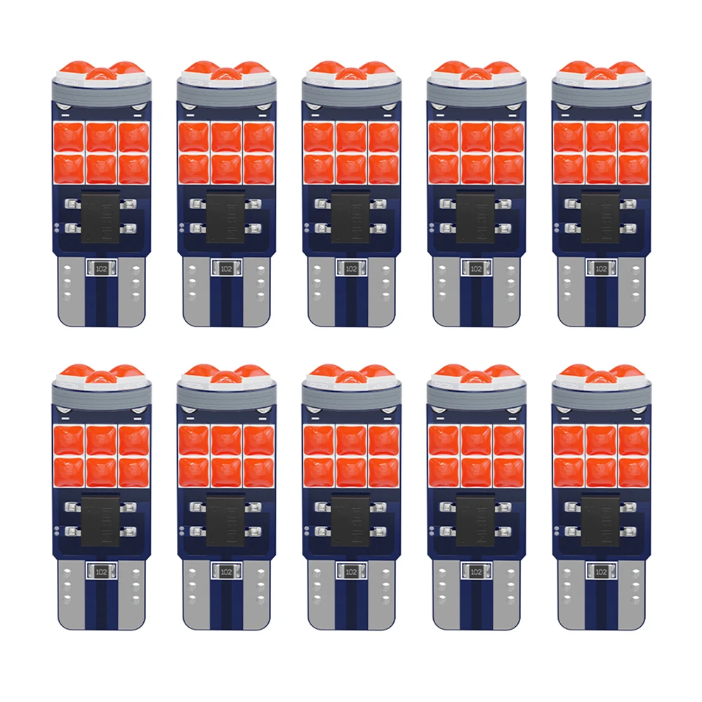 10 шт., Автомобильные светодиодные сигнальные лампы W5W T10 501 194 3030 6000 SMD 10 шт., Автомобильные светодиодные сигнальные лампы W5W T10 501 194 3030 6000 SMD