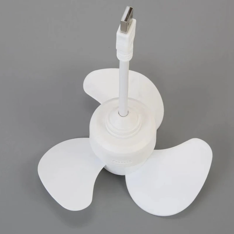 USB-вентилятор DC5V Потолочный вентилятор Регулировка на 360 градусов Низкий уровень