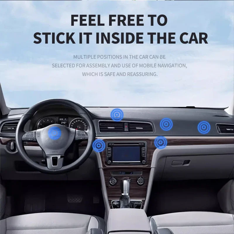 Модный Автомобильный держатель для телефона Магнитный универсальный магнитный